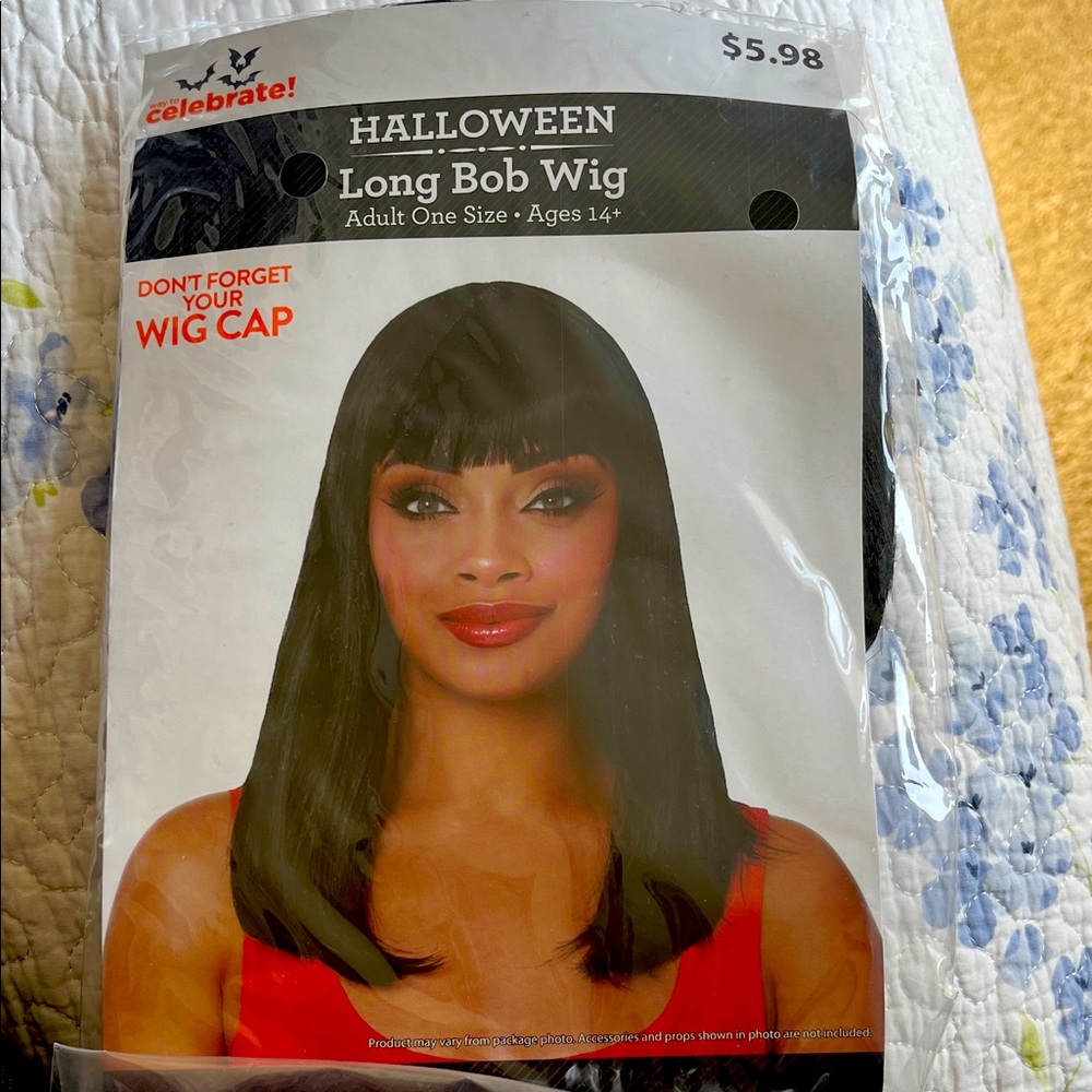 Halloween Long Bob Wig